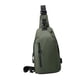 thumbnail image 4 of Bolso de pecho para hombre, bolso de hombro deportivo portátil para acampar, deportes al aire libre, escalada Verde, 4 of 8