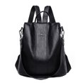 thumbnail image 1 of Anti-theft leather backpack women vintage shoulder bag ladies high capacity travel backpack school bags girls mochila feminina, 1 of 1