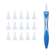 Earwax Eliminating Kit With Soft Spiral Ear-Pick Tools With 16 Replacement Tips