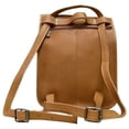 thumbnail image 3 of Le Donne Leather Convertible Backpack / Shoulder Bag AC-31, 3 of 10