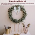 thumbnail image 4 of Billuyoard 2 piezas Feliz Navidad Bowknot Navidad Lentejuelas Guirnalda Adornos Bola de pino brillante Colgantes Corbata Artesanía Regalo Decoración Kits de decoración para fiestas Plata 2 piezas Billuyoard HA009456-03, 4 of 6