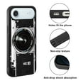 thumbnail image 2 of WIRESTER Shockproof Soft Rubber Cover Case for Apple iPhone 17 Air 6.6" 2025, Retro Vintage Camera Zoom, 2 of 5