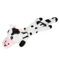 thumbnail image 6 of Pet Dogs Puppy Plush Doll Zebra Milk Cow Shape Sound Playing Biting Chewing Toy, 6 of 8