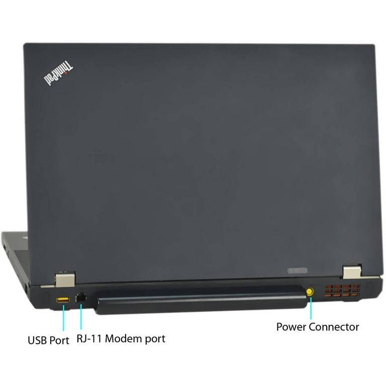 Restored Lenovo Black 15.6