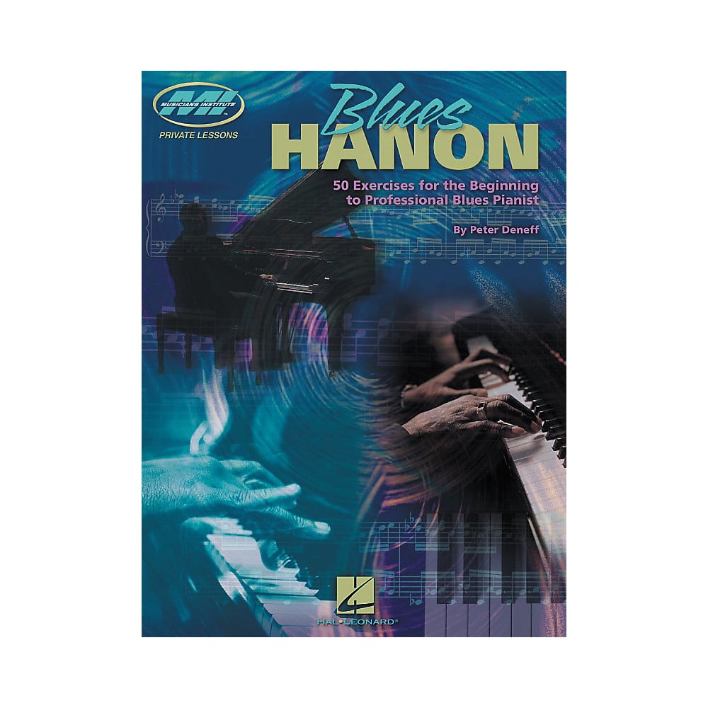 Hal Leonard Blues Hanon Keyboard Book Walmart Com