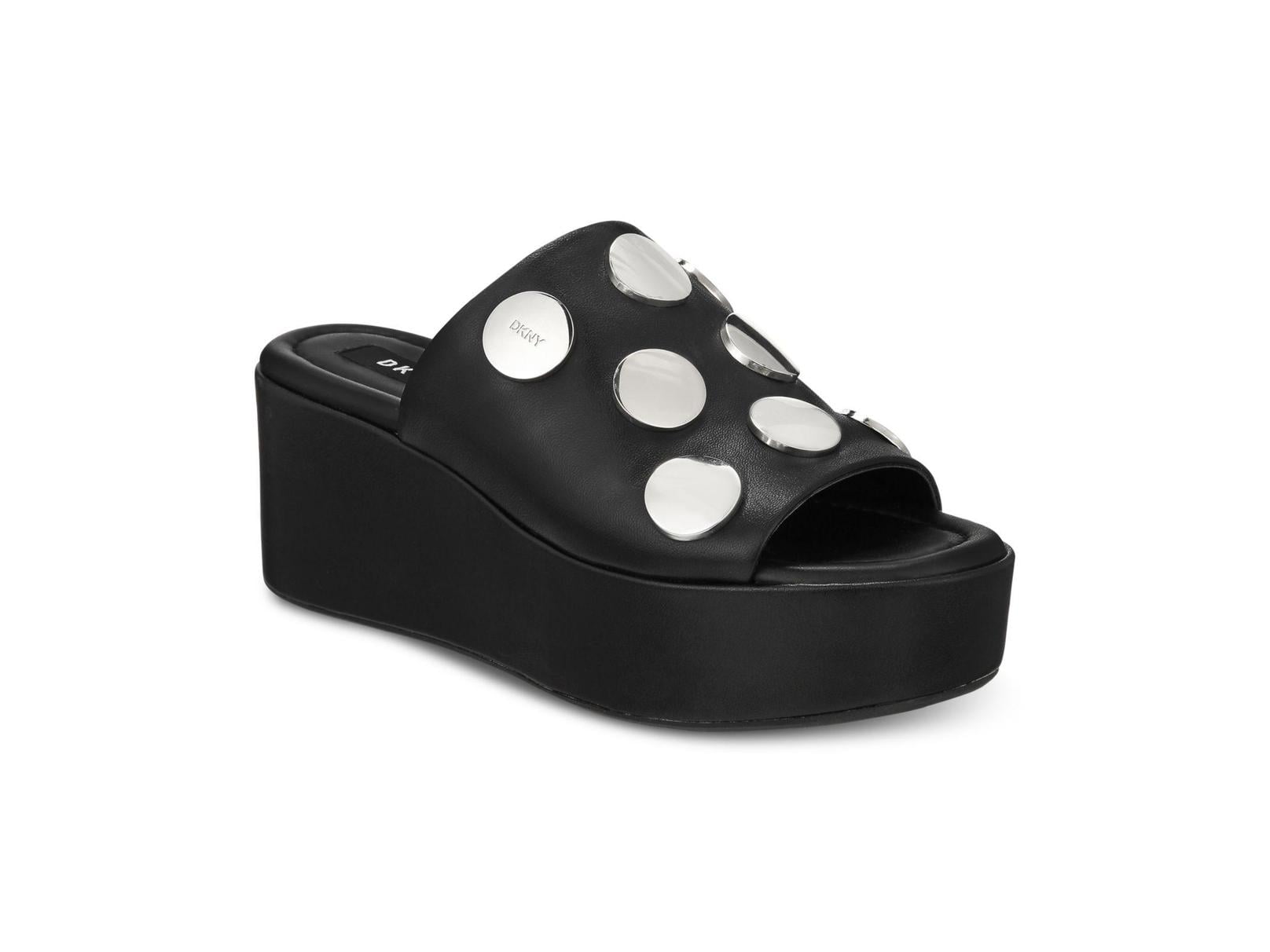 dkny platform sandals