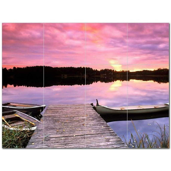 Ship Photo Ceramic Tile Mural Kitchen Backsplash Bathroom Shower 405843-XL43