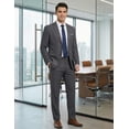 thumbnail image 4 of COOFANDY Men's 2 Piece Suits Classic Fit 2 Button Casual Suits Sets Blazer Jacket and Dress Pants for Wedding Business Prom, 4 of 6