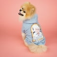 thumbnail image 5 of Doggy Parton, Dog and Cat Clothes, Dolly Parton Pet Hoodie, Blue, XS, 5 of 10