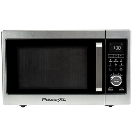 PowerXL Microwave Air Fryer Plus  Stainless Steel / Black  1cu. ft.