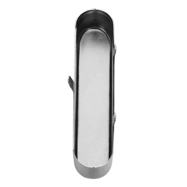 Milaget Laiton Chaîne Instrument Manche Micro Couvercle pour Roulette Guitare Accessoire Chrome