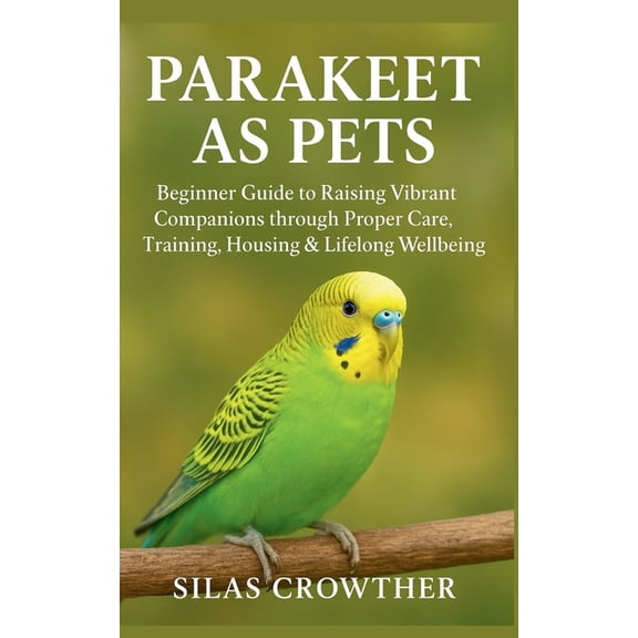 Parakeet as Pets: Beginner Guide to Raising Vibrant Companions through Proper Care, Training, Housing & Lifelong Wel, (Paperback)