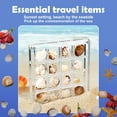 thumbnail image 5 of AEXTO 36 Grids Acrylic Display Box - Clear Shadow Box for Seashell, Rock, and Thimble Collection, Mini Trinket Shelf Organizer for Collectors, 5 of 7