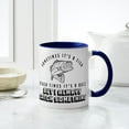 thumbnail image 4 of CafePress - I Always Catch Something - 11 oz Ceramic Mug - Novelty Coffee Tea Cup, 4 of 4