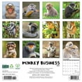 thumbnail image 2 of Monkey Business 2025 12 X 12 Wall Calendar, (Paperback), 2 of 5
