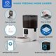 thumbnail image 3 of Comedero automático inteligente para gatos con WiFi y control por app desmontable para fácil limpieza compatible con Alexa con 1 a 10 comidas al día para perros de 6 L o 25 tazas, 3 of 8