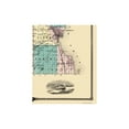 thumbnail image 4 of Historic County Map - Winnebago County Wisconsin - Snyder 1878 - 23 x 28.19 - Vintage Wall Art, 4 of 5