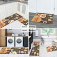 thumbnail image 5 of Pineapple Kitchen Rug Rugs Set of 2 Modern Vintage 47x17 Inch Mat, 5 of 7