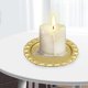 thumbnail image 5 of Porta vela Portavelas Con Placa Dorada, Posavasos Que Añaden Un Ambiente Romántico Con Estilo A, 5 of 9