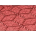 thumbnail image 1 of Ahgly Company Machine Washable Indoor Rectangle Transitional Red Area Rugs, 5' x 7', 1 of 7