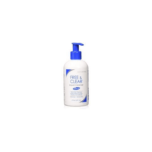 Free and outlet clear liquid cleanser