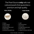 thumbnail image 6 of THE PEARL SOURCE Round White Freshwater Real Pearl Earrings in AAAA Quality for Women - 14k Gold Stud Earrings | Hypoallergenic Earrings with Genuine Cultured Pearls, 7.0-7.5mm, 6 of 7