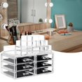 thumbnail image 2 of CNKOO 2pcs/set Acrylic Jewelry Cosmetic Storage Display Box Makeup Organizer Case, 2 of 10