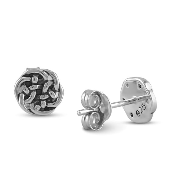 SilverCloseOut Women's Celtic Knot Stud Earrings, Sterling Silver