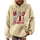 thumbnail image 2 of Pntutb Moda Mujer Impresión Manga Larga Bolsillo Casual Pullover Camisa Blusa Pntutb Pntutb-3869, 2 of 6