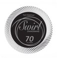 thumbnail image 2 of Party Essentials N787051 Assiette Tourbillon Divin, 7 Pouces, Blanc/argent (Lot de 420), 2 of 5