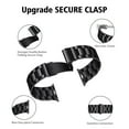 thumbnail image 3 of WFEAGL Stainless Steel Apple Watch Band Replacement Wristband Strap 38mm 40mm 41mm Black, 3 of 8