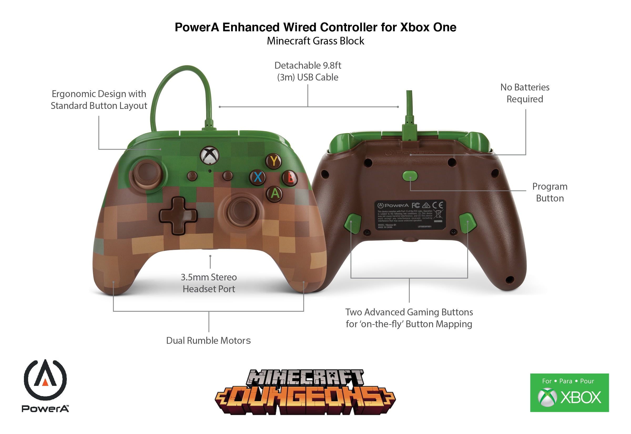 minecraft xbox one controllers