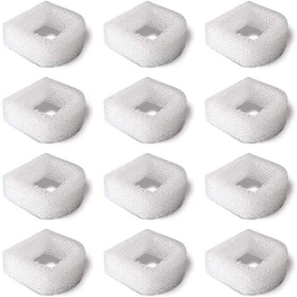 Compatible with Ceramic & Drinkwell 360 Steel Fountains Cat & Dog Water Fountain Foam Filter Pack (12)