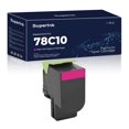 thumbnail image 1 of Cartouche de Toner Magenta Compatible Lexmark 78C10M0 par Superink, 1 of 6