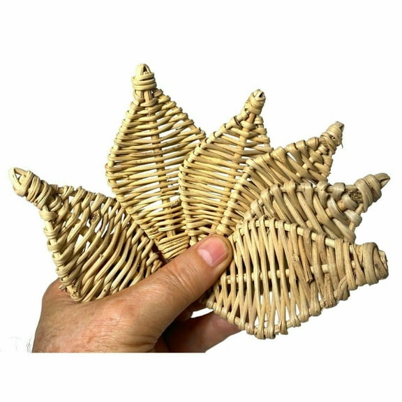 Bonka Bird Toys 3340 Pk6 Vine Leaf Foot Talon Craft Part Bird Toys