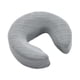 thumbnail image 4 of Almohada boca abajo, ergonómica, portátil, cómoda para dormir boca abajo. Gris claro, 4 of 9