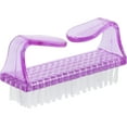 thumbnail image 1 of Miangastore Durable Plastic Nail Brush for Home Use Purple Small Size Lightweight Practical Cleaning Tool, 1 of 8