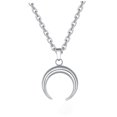 thumbnail image 4 of unbranded Collar Arc Con Colgante De Inoxidable En Para Y Uso Diario, 4 of 8