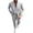 Gray, variant on Men's 2 Piece Suits Slim Fit Two Button Blazer Jacket Pants Tuxedo Set for Party, Wedding and Business