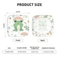 thumbnail image 6 of Uemuo Frog and Mushrooms Pattern Waterproof Square Couch Cushion Covers, Magic Sofa Covers Washable, Stretch Sofa Seat Cushion Slipcovers, 6 of 9