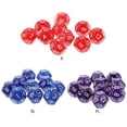 thumbnail image 3 of 10pcs 12 Sided Dice D12 Polyhedral Dice Family Party Pub Club Game Acrylic Dice, 3 of 5