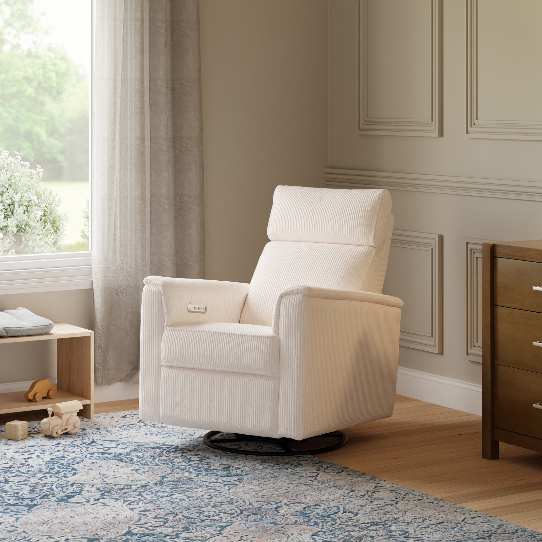 Monogram by Namesake Willa Plus Power Glider Recliner w/ Power Headrest