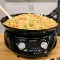 thumbnail image 6 of Nuwave Mosaic Induction Wok, Precise Temp Controls 100°F-575°F in 5°F, Wok Hei, 3 Wattage 600, 900 & 1500, Authentic 14-inch Carbon Steel Wok & Cookbook Included, 6 of 12