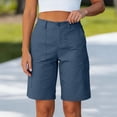 thumbnail image 2 of Ziynglg Shorts Cargo pour Femmes Légers Mode Shorts à Jambes Larges Été Amples Décontractés Randonnée Course Shorts, 2 of 8