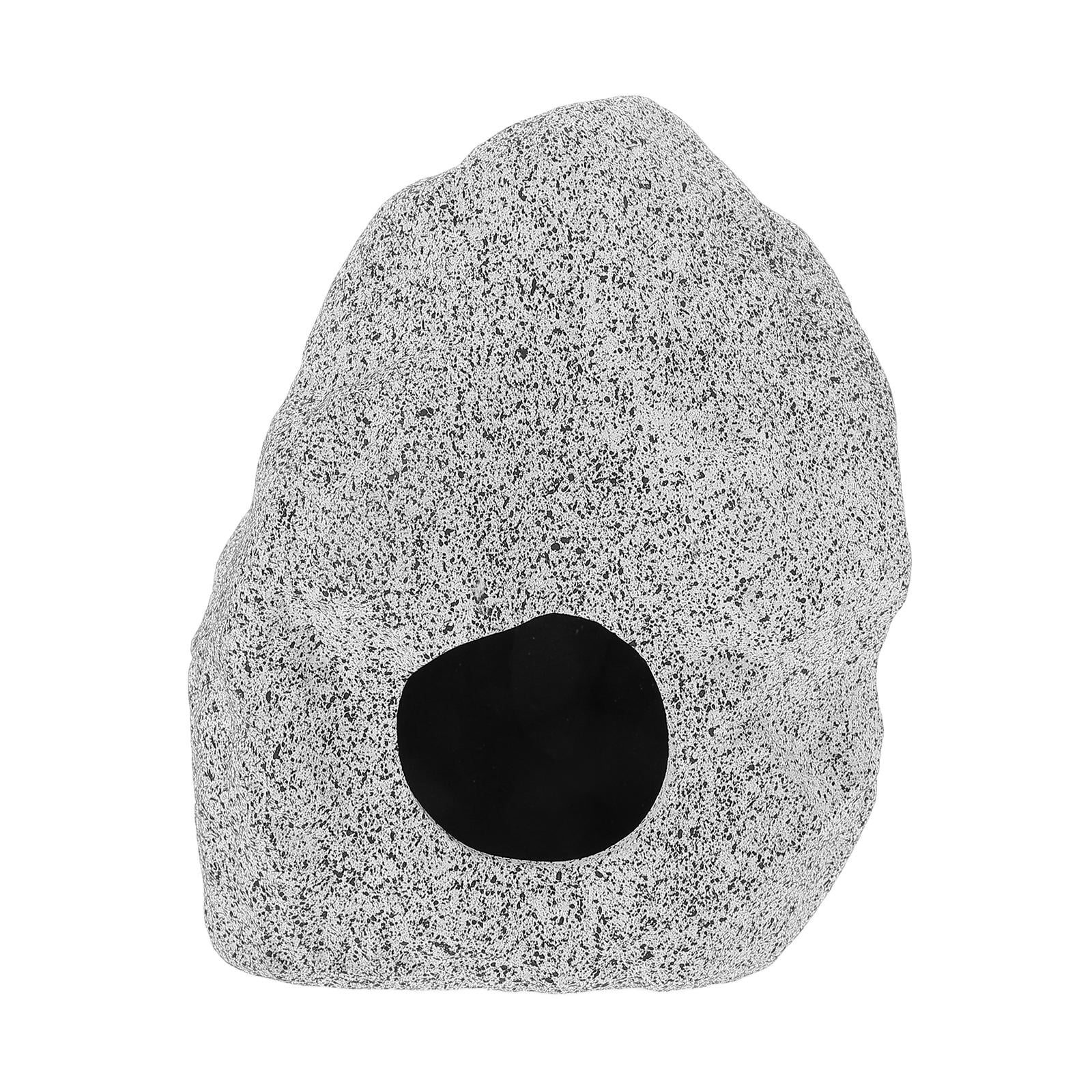 FOMIYES Aquarium Accessories for Fish Tank Dark Grey Ceramic Fish Hideout Cave Safe and Wear Resistant Decor