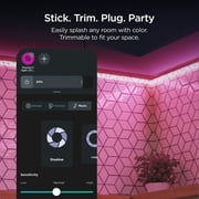 Roku Smart Home Smart Light Strip SE 16.4 ft with 16 Million Color Options, White Light Option, and Custom Presets - Indoor