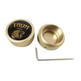 thumbnail image 1 of Langgg Porte-Craie de Queue de Billard Mini Outil Pratique en Métal Or 3.5x2.4cm, 1 of 4