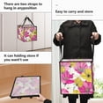 thumbnail image 2 of Home Organizer Foldable Fabric Storage Bin With Handle Yellow Pattern, 2 of 7