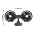thumbnail image 3 of XGFHYJEH Car Fan, Fan for Car, Portable Fan for Car, Car Fan for Dashboard, Car Fans that Blow Cold Air, Car Fans for Cooling inside a Car, 3 of 7