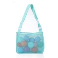 thumbnail image 2 of Bolsa De Juguetes Bolso de playa de malla Bolso de mano de estilo lindo Bolso de recolección para exteriores (Verde claro puro) Likrtyny libre de BPA, 2 of 3